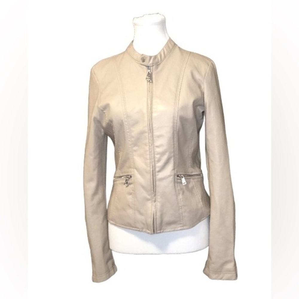 Therapy Cream Zip Up Jacket
